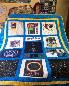 Eclipse quilt front